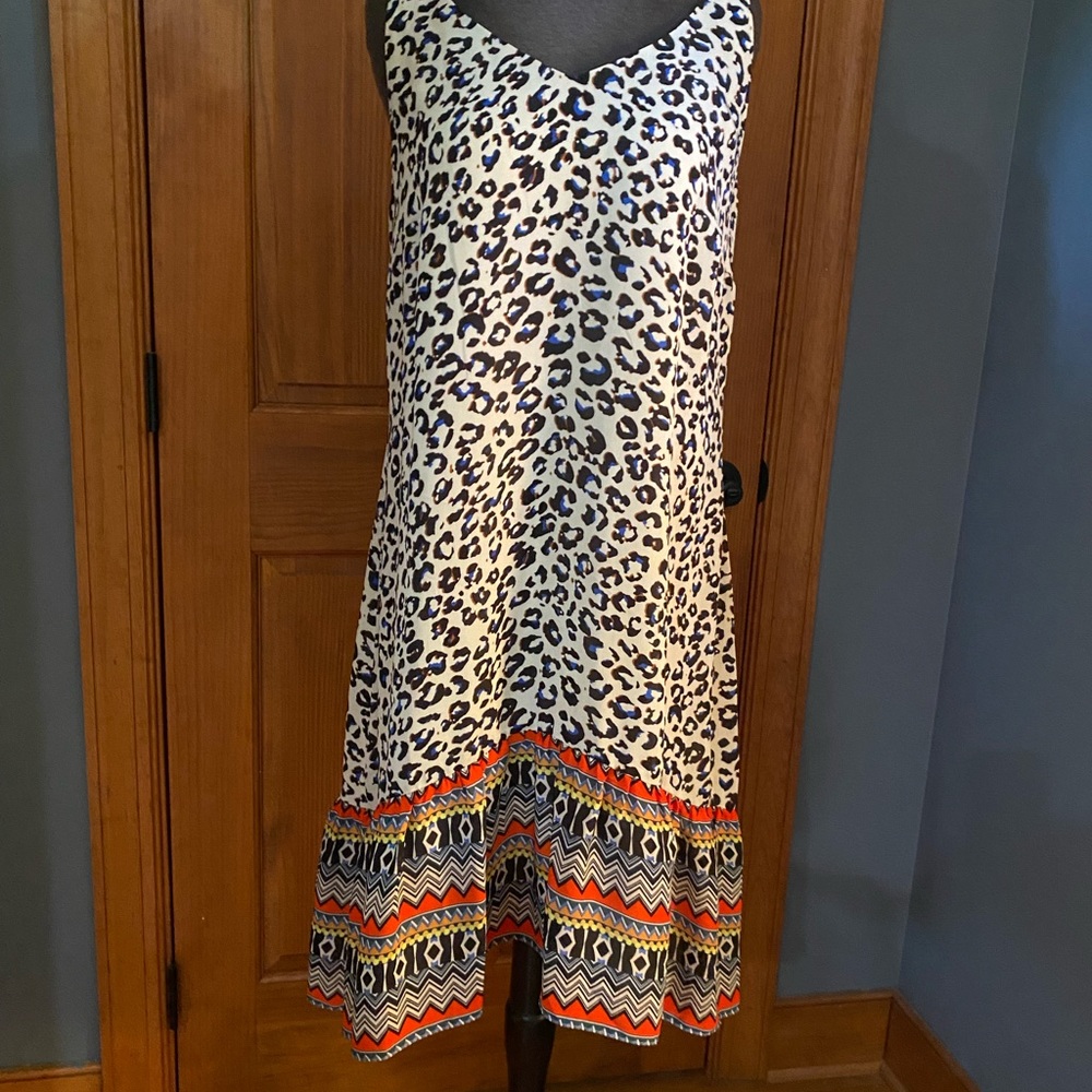 Cabi Safari Cheetah print dress